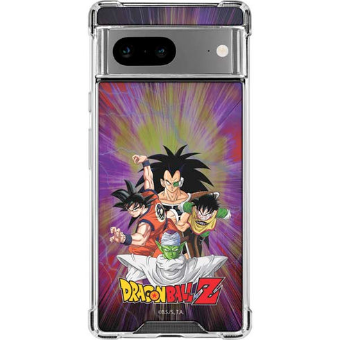 Dragon Ball Z Saiyan Saga Google Pixel 8 Clear Case